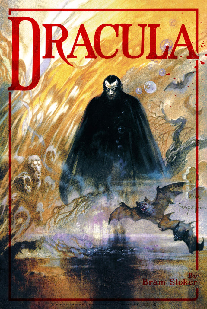 Dracula - Book Cover - Mad Duck Posters