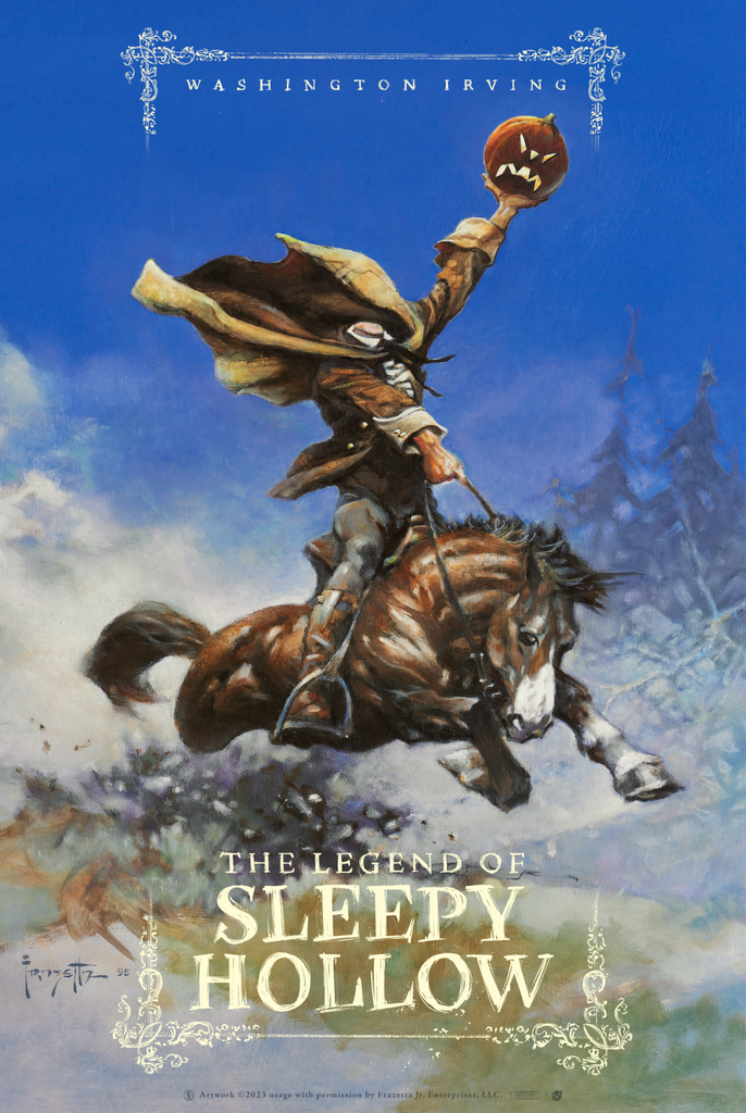 The Legend Of Sleepy Hollow - Book Cover - Mad Duck Posters