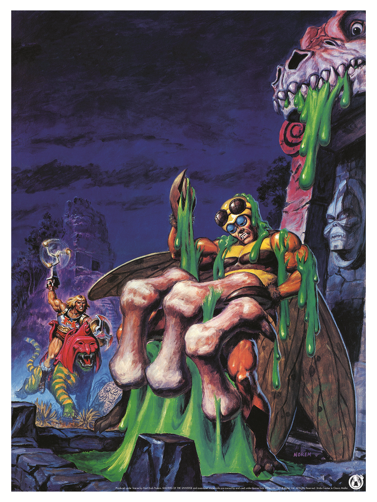 The Horror Of The Slime Pit - Power Variant - Mad Duck Posters