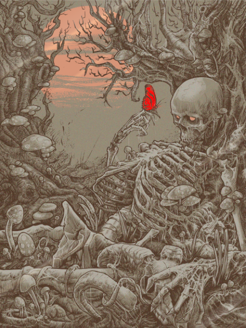 The Awakening - Red Butterfly