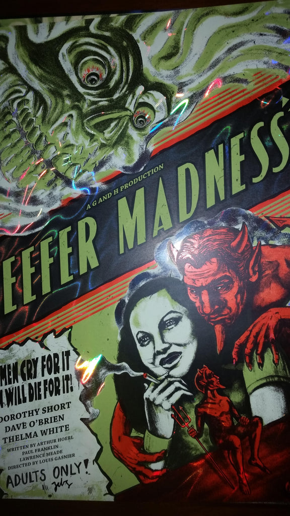 Reefer Madness - Crystal Variant - Mad Duck Posters