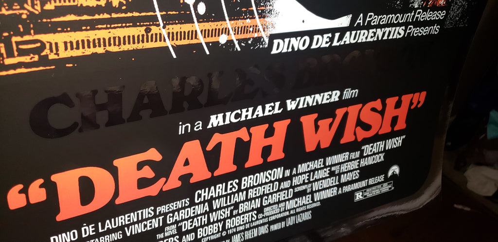 Death Wish - Foil  Variant - Variant Colorway - JD - Mad Duck Posters