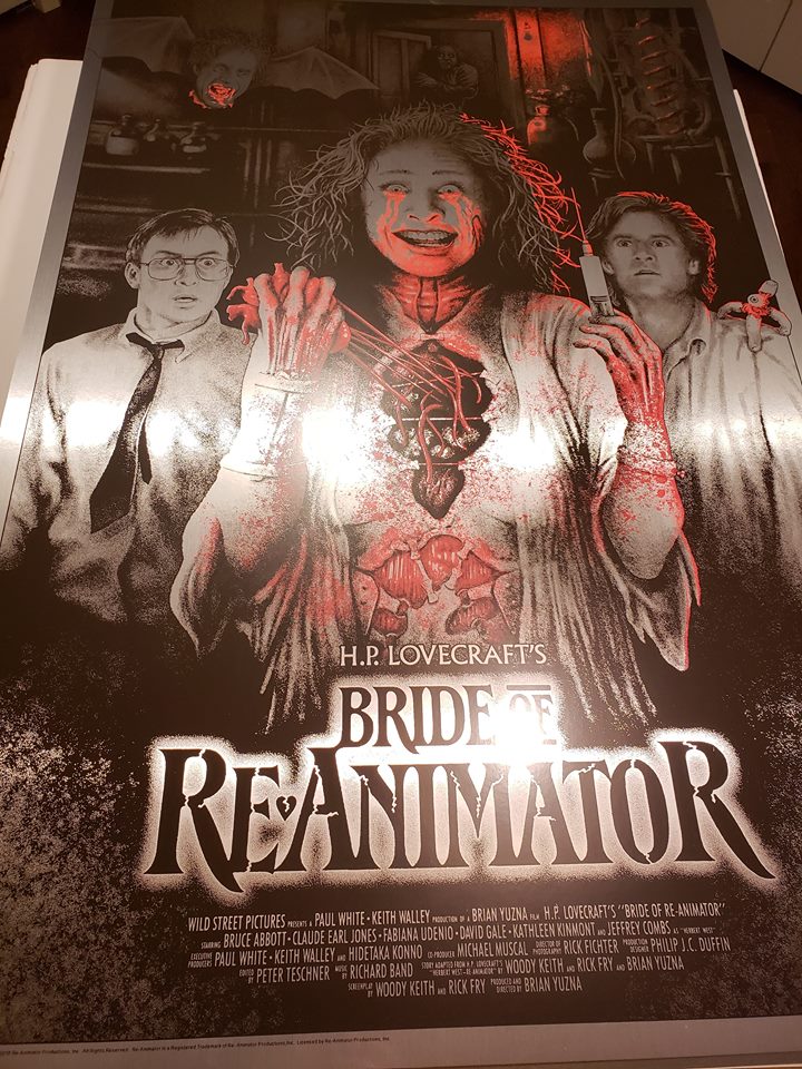 Bride of Re-Animator - Crimson Tears - Silver Foil Variant