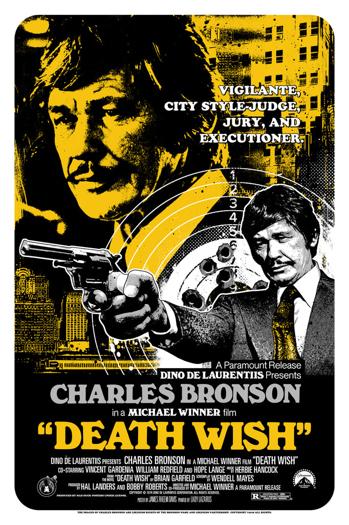 Death Wish - Variant - JD - Mad Duck Posters