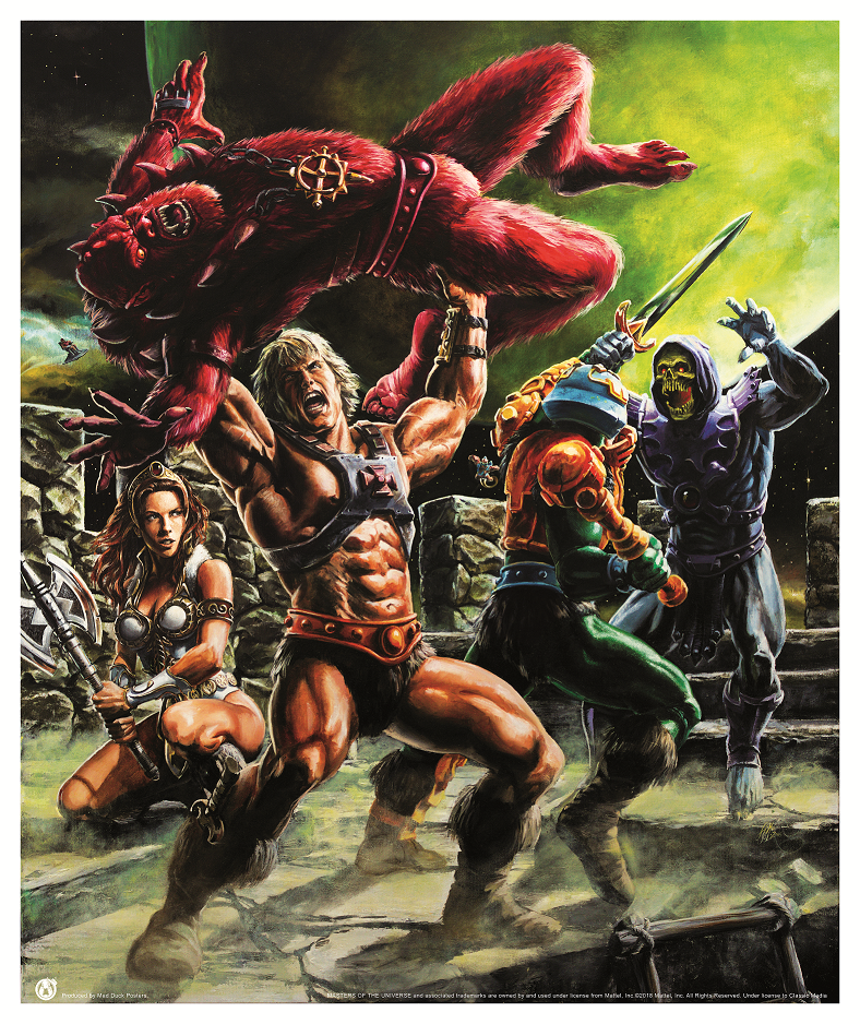 Fight For Castle Grayskull - Mad Duck Posters