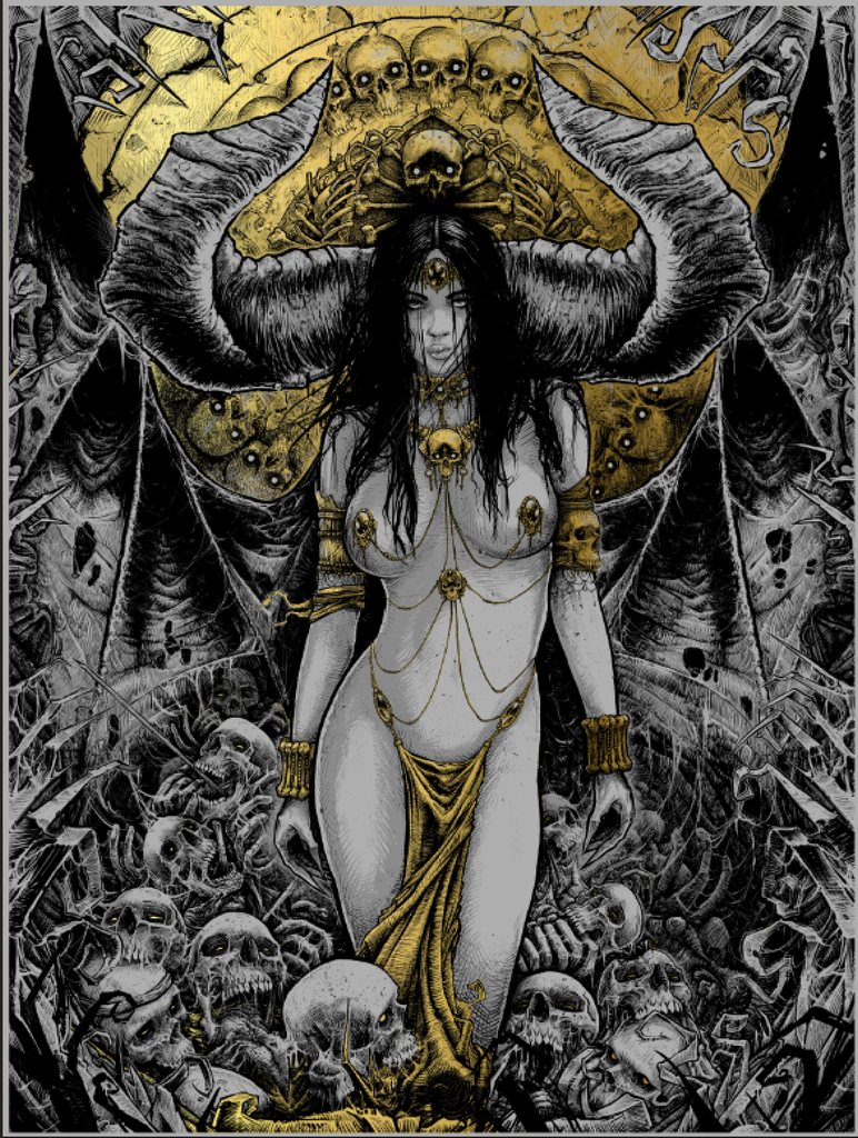 Eve - Gold Foil Variant - Mad Duck Posters