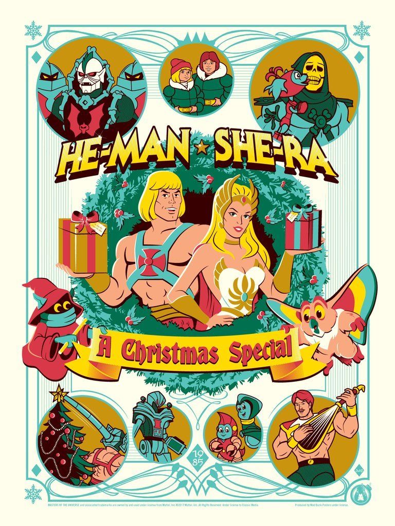 He-man & She-Ra - A Christmas Special - Regular - Mad Duck Posters