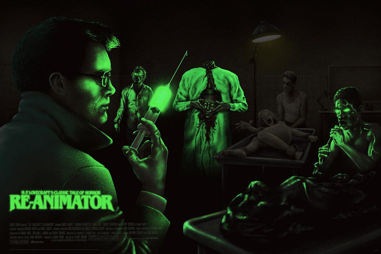 H.P. Lovecraft's Re-Animator - Mad Duck Posters