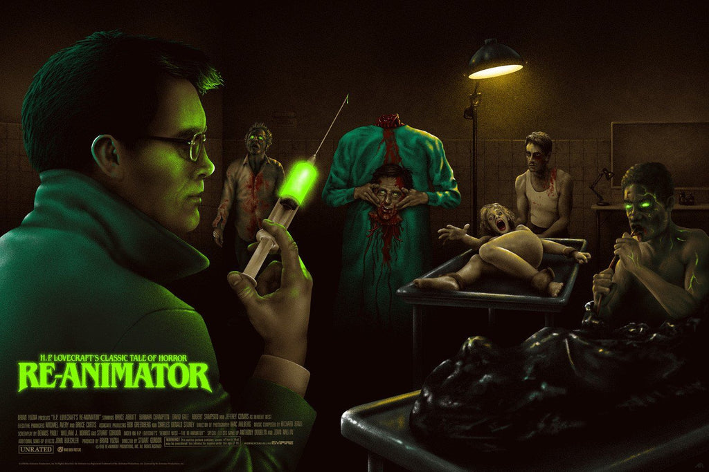 H.P. Lovecraft's Re-Animator - Mad Duck Posters