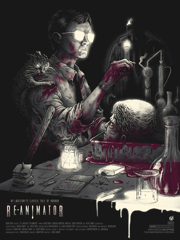 Re-Animator - Variant - 18x24