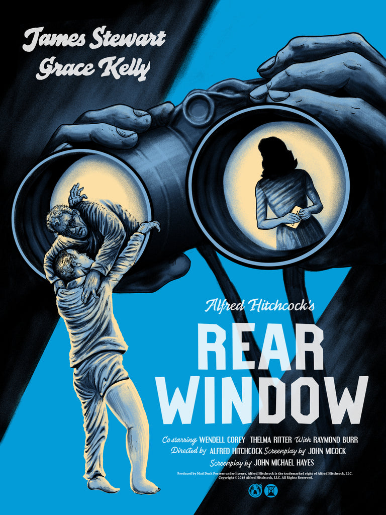 Rear Window - Variant - POV - Mad Duck Posters