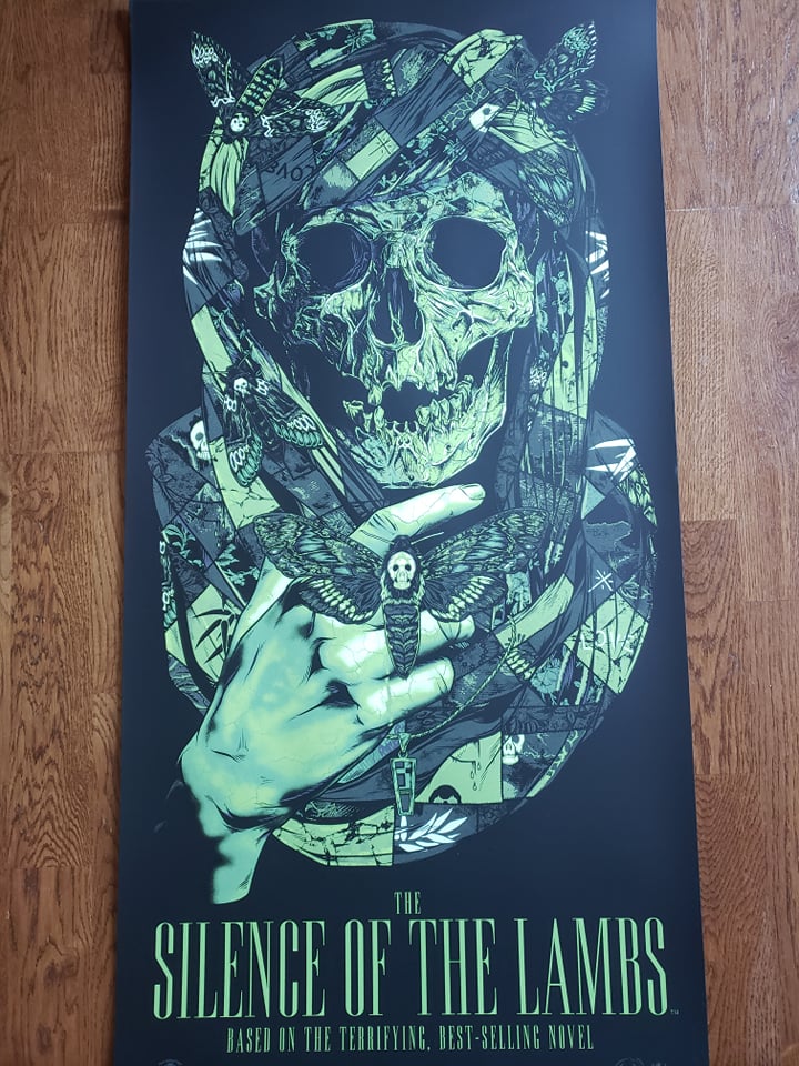 It rubs the lotion on its skin - Glow In The Dark Variant - SPECIAL - Mad Duck Posters