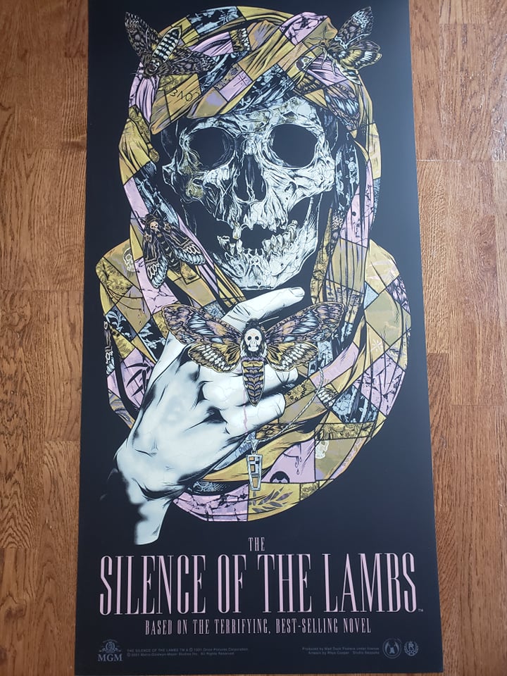 It rubs the lotion on its skin - Variant Foil - Mad Duck Posters