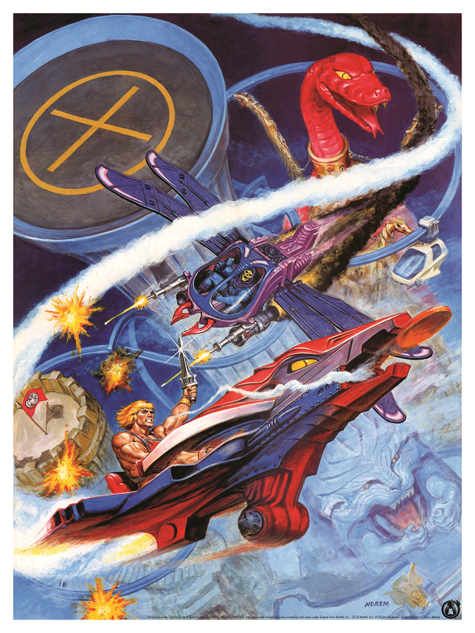 Fright Fighter and Blaster Hawk - Regular - Mad Duck Posters