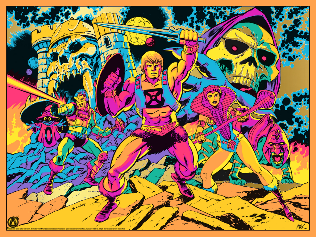 Third Eye Of Eternia - Gold Foil Variant - Mad Duck Posters