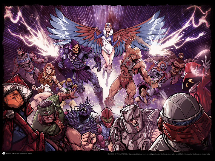 Warriors Of Eternia - Mad Duck Posters