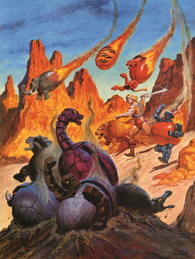 He-Man And The Meteorbs - Power Variant - Mad Duck Posters