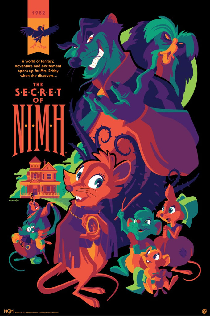 The Secret Of Nimh - Night Variant - Variant Colorway - Mad Duck Posters