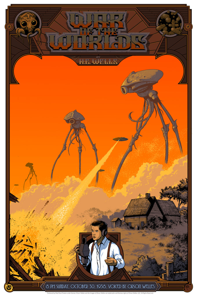 The War Of The Worlds - Regular - Mad Duck Posters