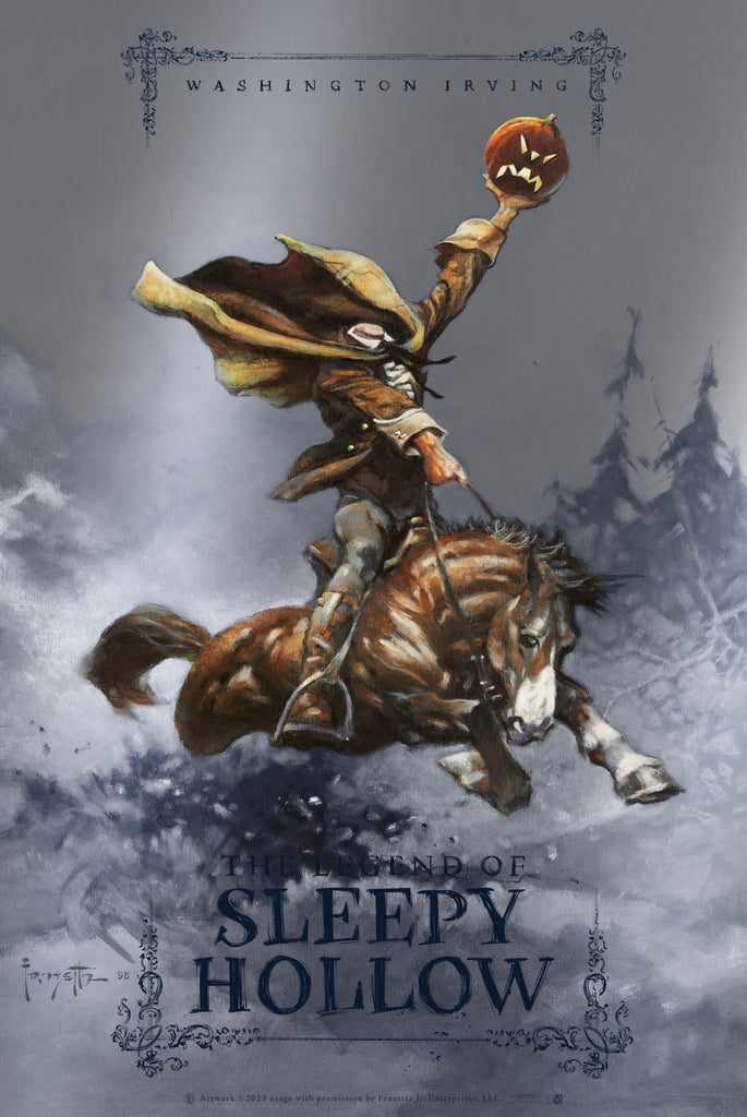 The Legend Of Sleepy Hollow - Winter Variant - Silver Foil - Mad Duck Posters
