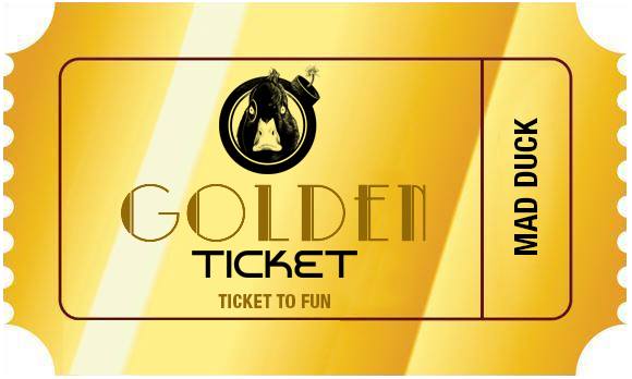 Golden Ticket - True Romance - Roger Motzkus - Mad Duck Posters