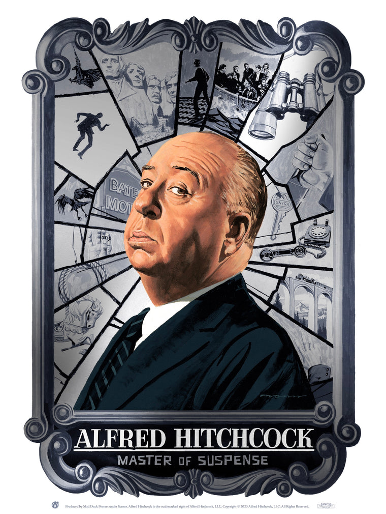Alfred Hitchcock - Master Of Suspense - Silver Screen Variant
