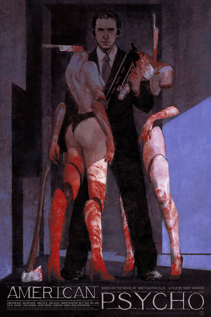 American Psycho - Variant - Mad Duck Posters