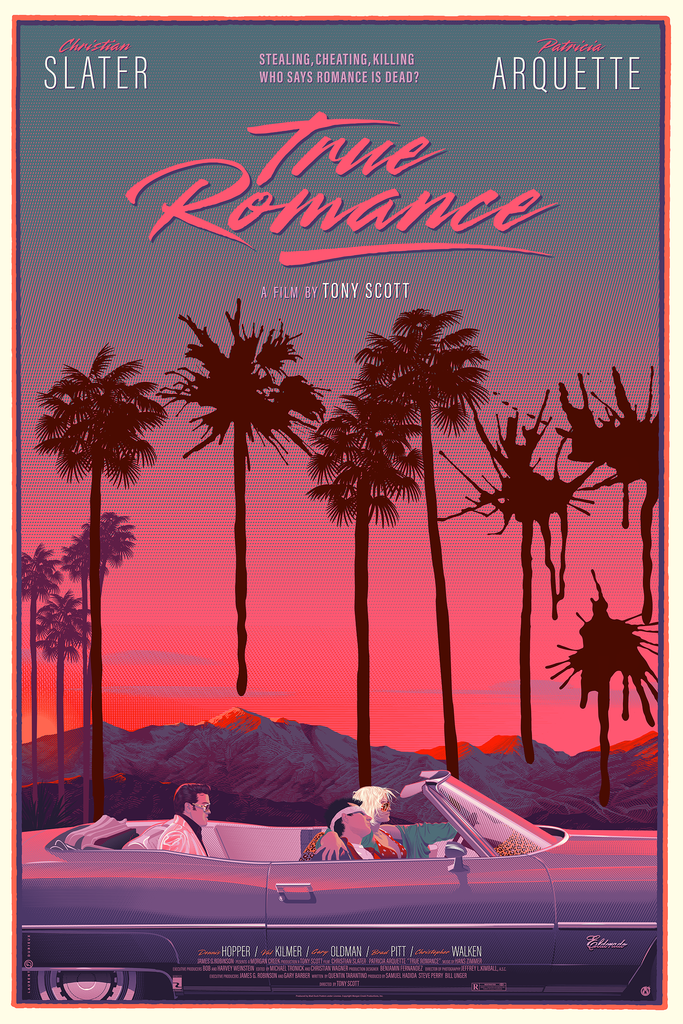 「トゥルー・ロマンス TRUE romance」 ポスター 90cm×64cm トゥルー・ロマンス TRUE romance」 ポスター 90cm×64cm トゥルー