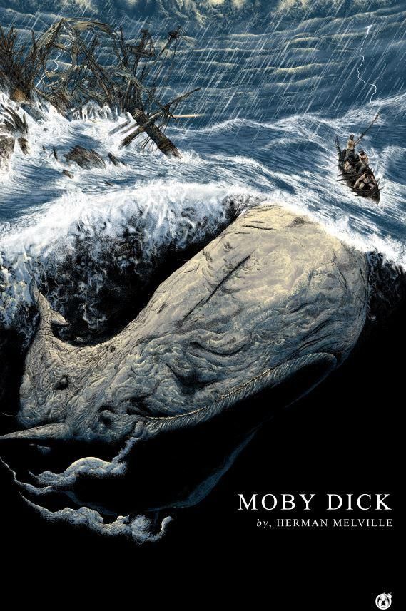Moby Dick - Mad Duck Posters