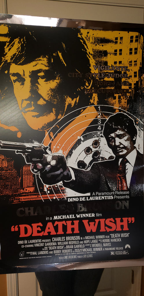 Death Wish - Foil  Variant - Variant Colorway - JD - Mad Duck Posters