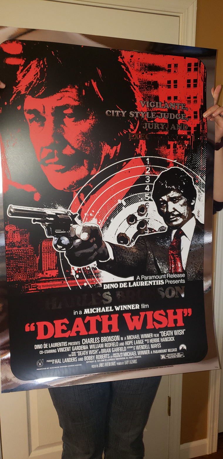 Death Wish - Foil Variant - Regular Colorway- JD