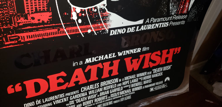 Death Wish - Foil Variant - Regular Colorway- JD - Mad Duck Posters
