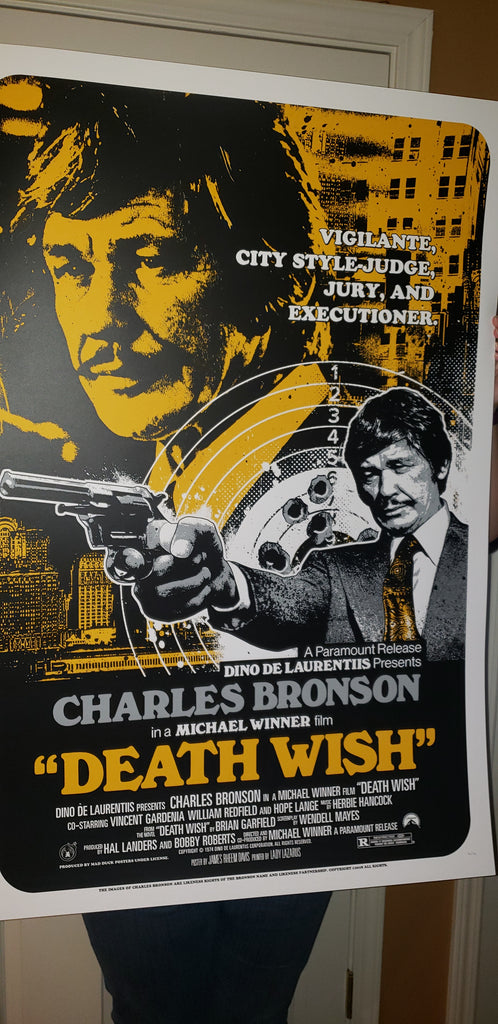 Death Wish - Variant - JD - Mad Duck Posters