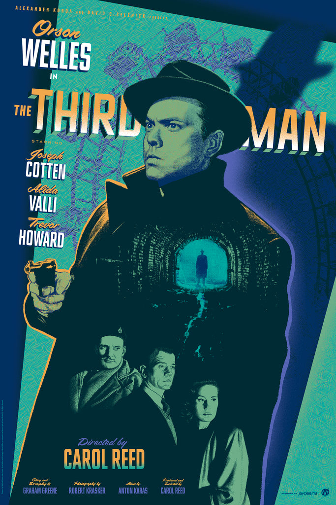 The Third Man - Green Variant - Mad Duck Posters