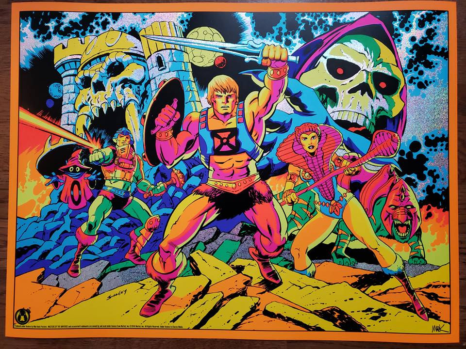 Third Eye Of Eternia - Electric Dot Foil Variant - Mad Duck Posters
