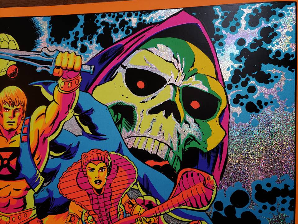 Third Eye Of Eternia - Electric Dot Foil Variant - Mad Duck Posters