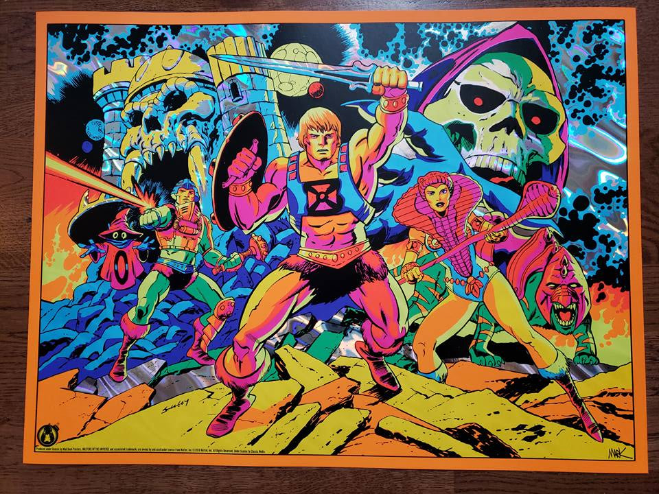 Third Eye Of Eternia - Lava Foil Variant - Mad Duck Posters