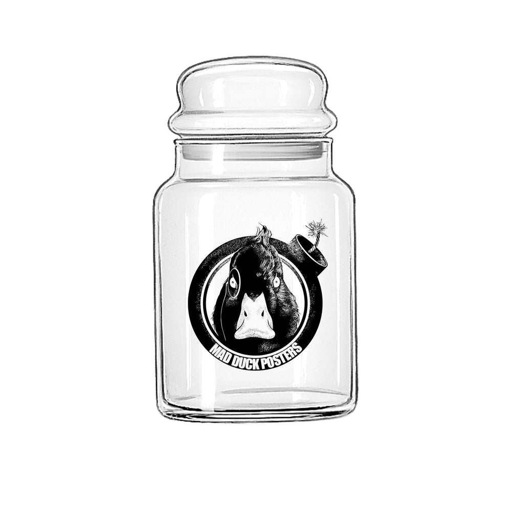 Mad Duck Logo Candy Jar - Mad Duck Posters