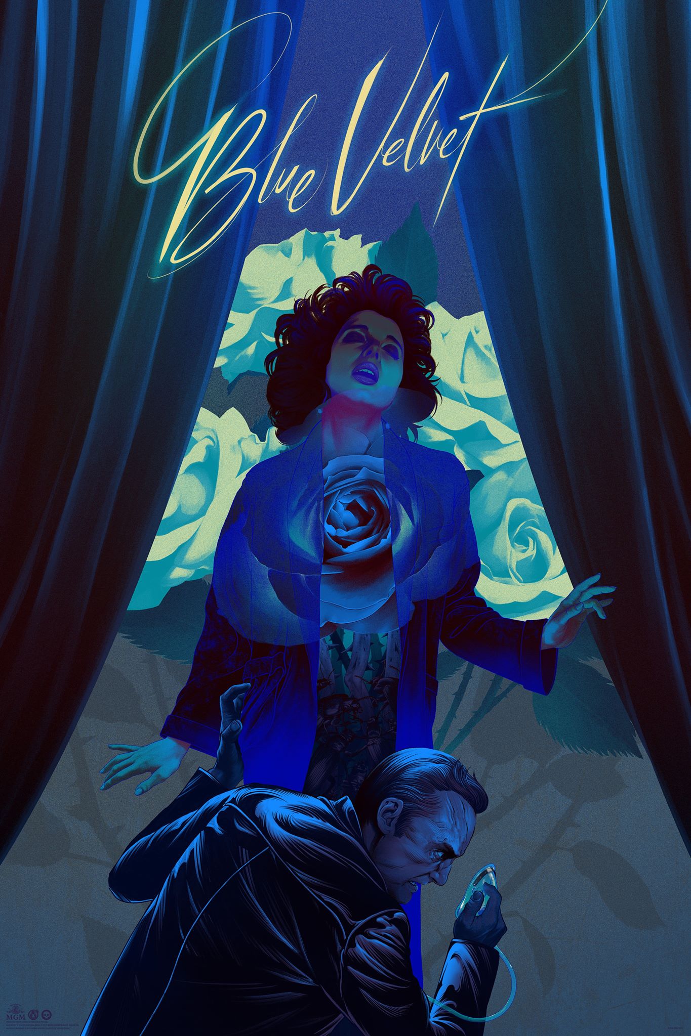 Blue Velvet - Variant - KT | Mad Duck Posters