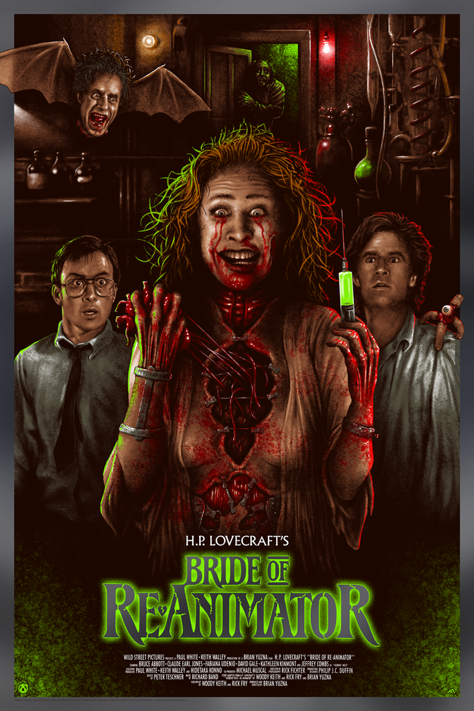 Bride of Re-Animator - Foil Variant - Regular Colorway - Mad Duck Posters