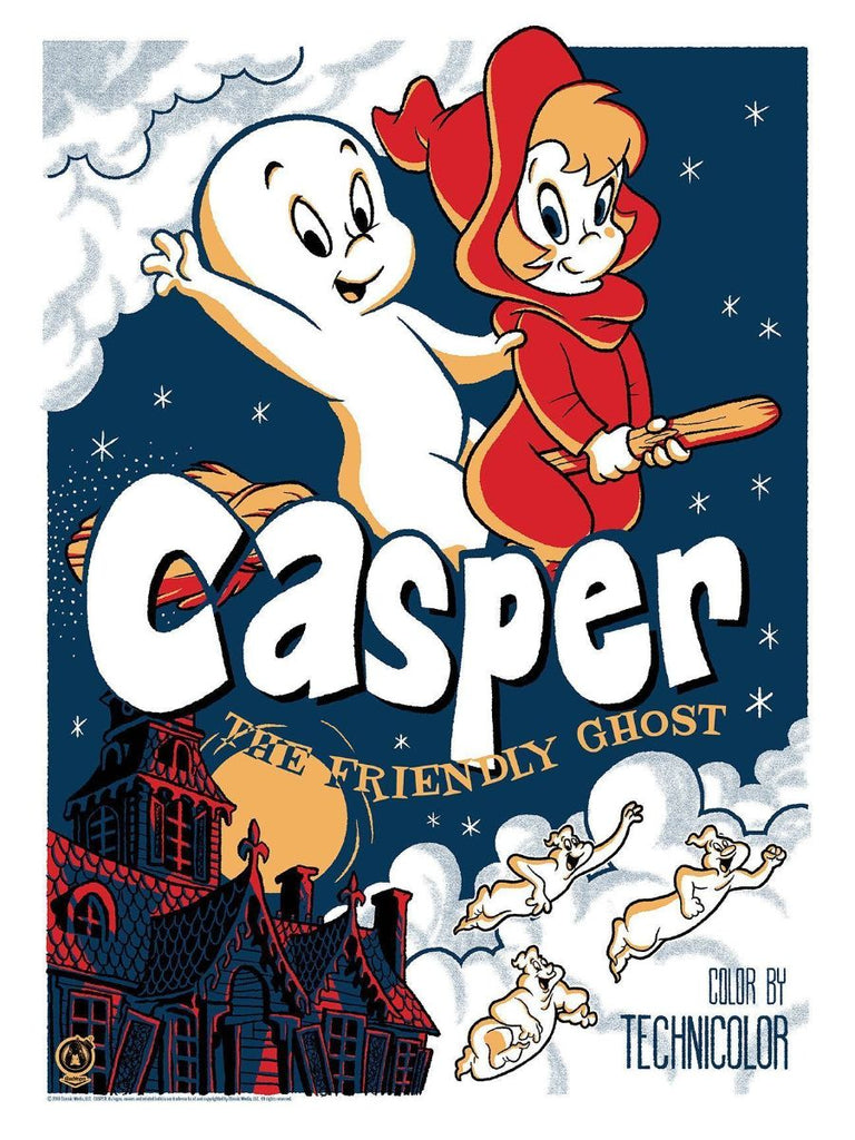 Casper The Friendly Ghost - Regular - Mad Duck Posters