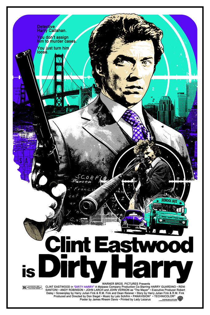 Dirty Harry - Variant - Mad Duck Posters