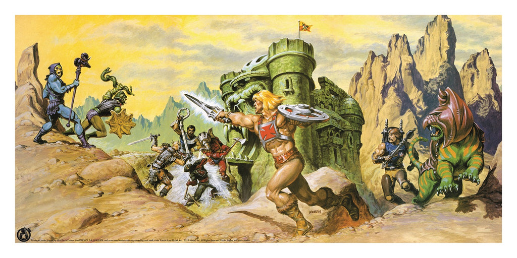 Defenders Of Castle Grayskull - Power Variant - Mad Duck Posters