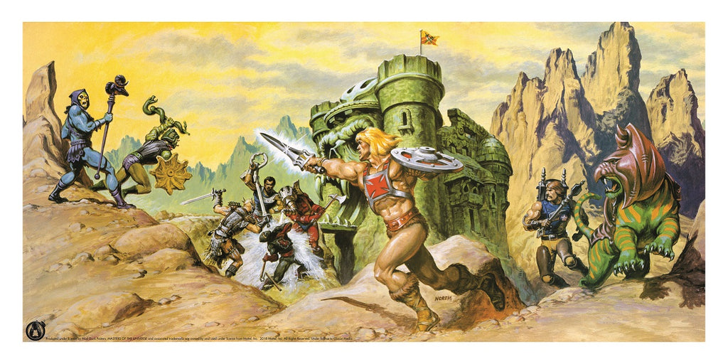 Defenders Of Castle Grayskull - Mad Duck Posters
