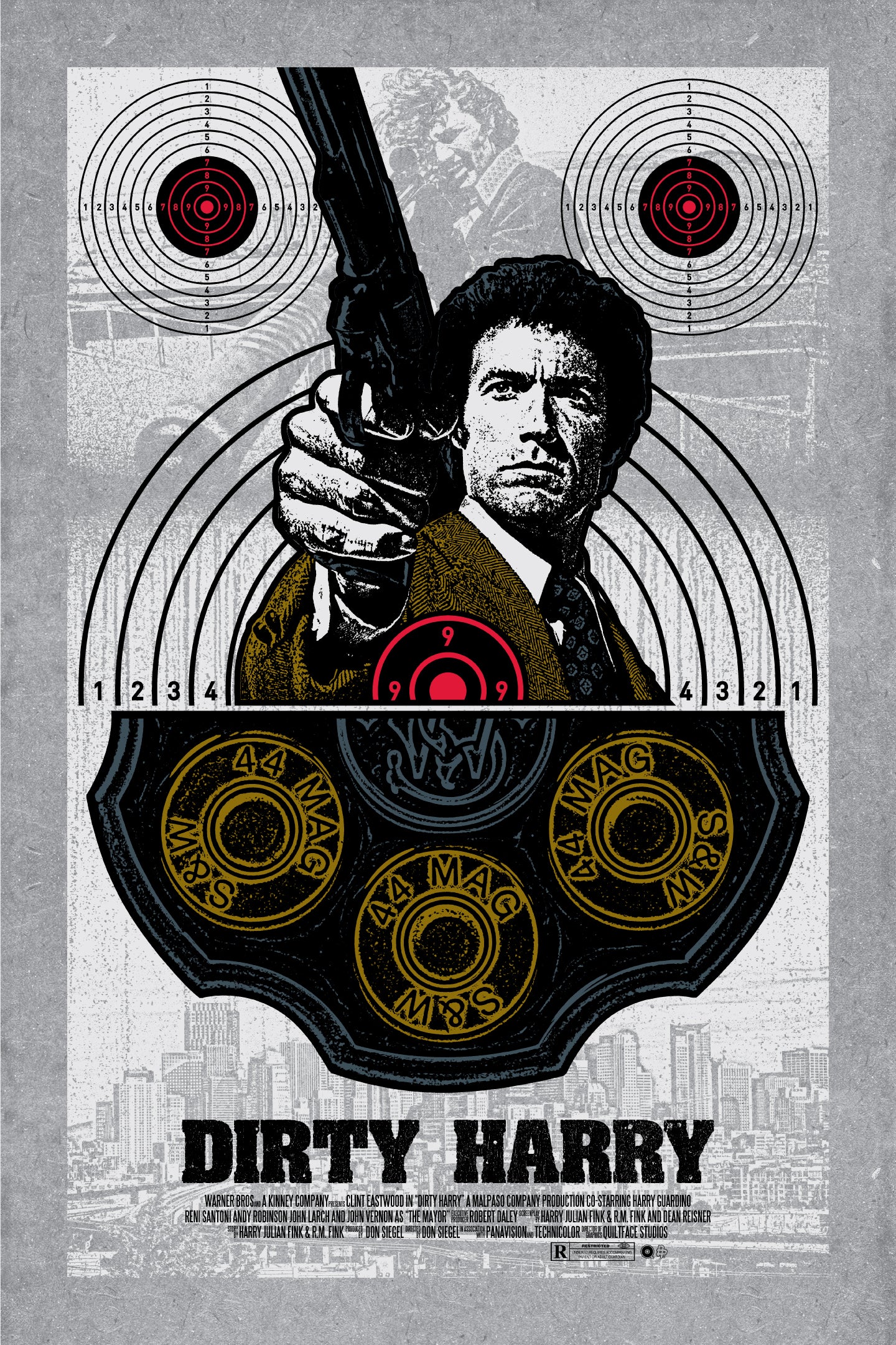 ワーナー懸賞品　ダーティハリー（Dirty Harry）ポスター ワーナー懸賞品 ダーティハリー（Dirty Harry）ポスター 【公式通販】