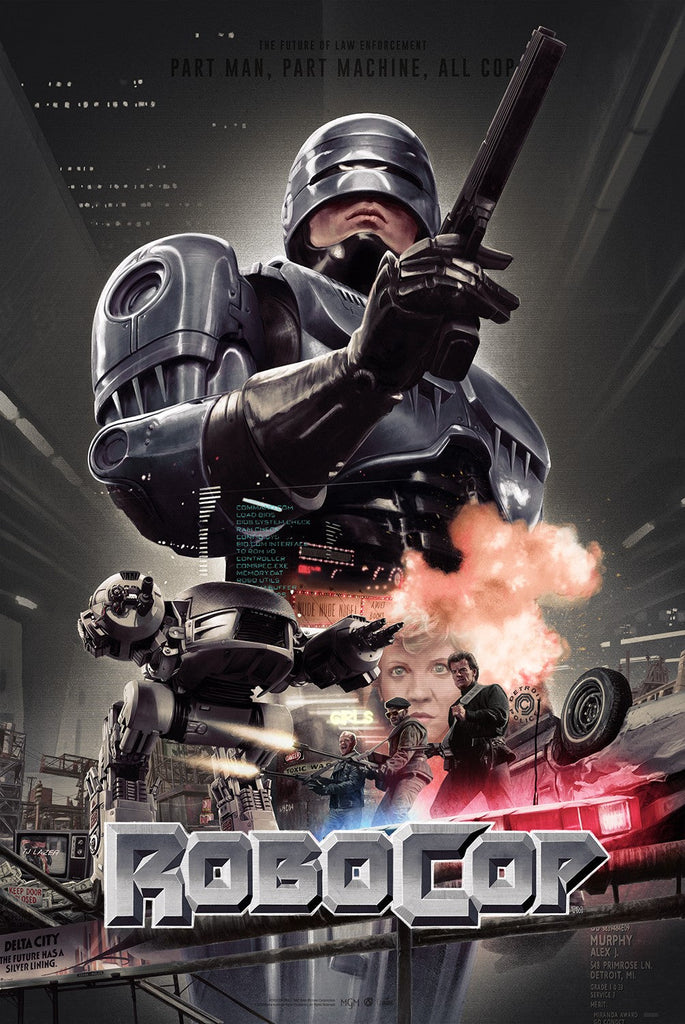 Robocop - Armored Foil Variant - Mad Duck Posters