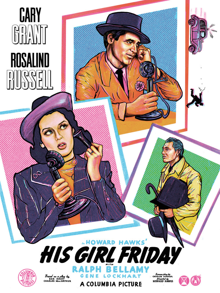 His Girl Friday - Regular - Mad Duck Posters