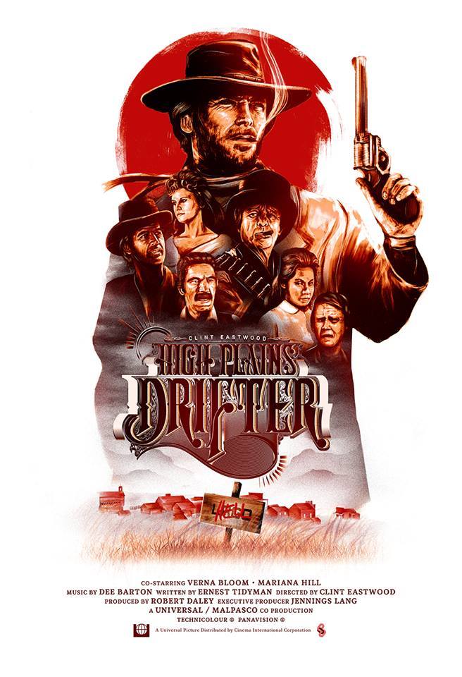 High Plains Drifter - Variant - Mad Duck Posters