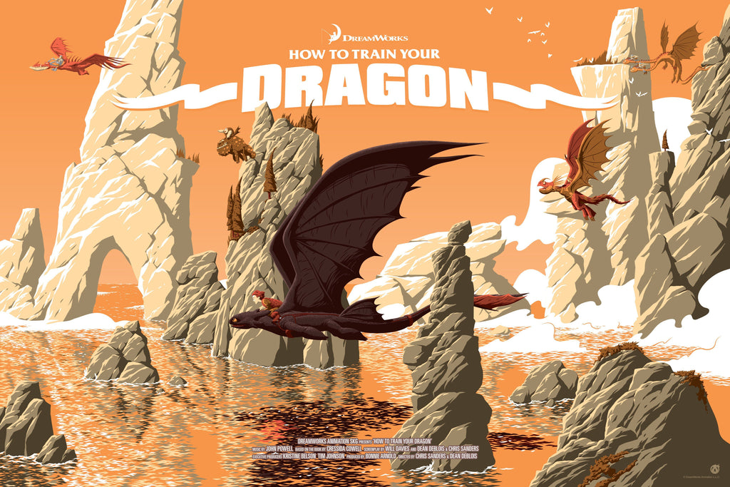 How to Train Your Dragon - Variant - Mad Duck Posters