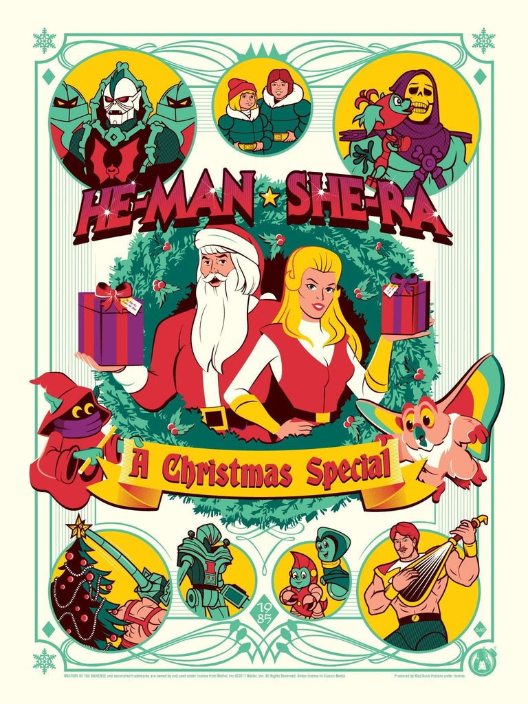 He-man & She-Ra - A Christmas Special - Variant - Mad Duck Posters